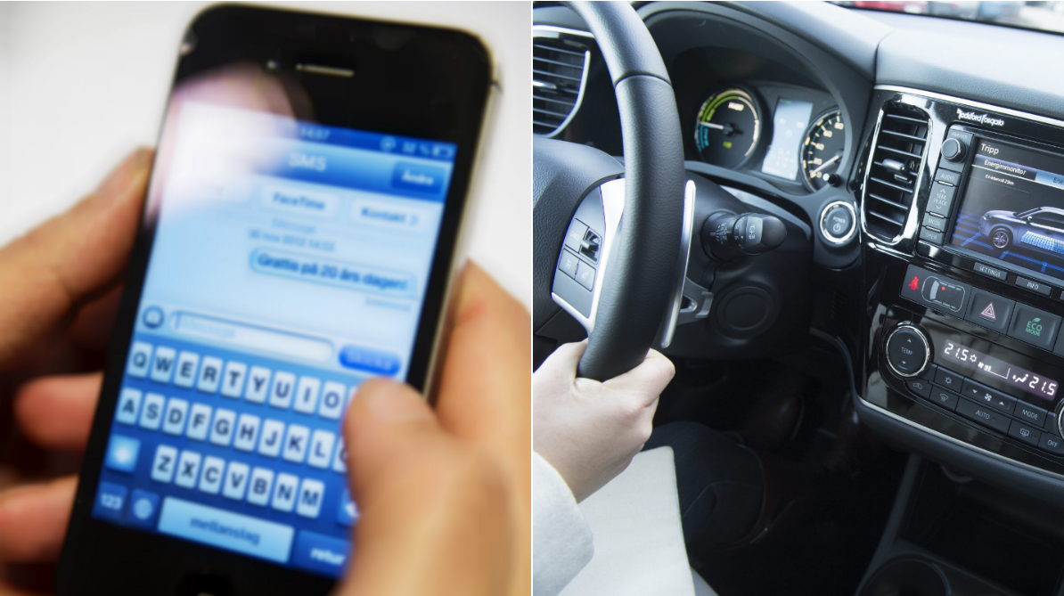 Satte gasen i botten och kraschade – efter sms-bråk med flickvän